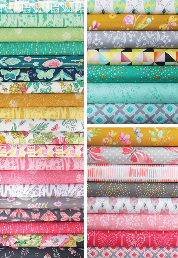 Joy and Nature Walk Collections by Tamara Kate for Michael Miller Fabrics